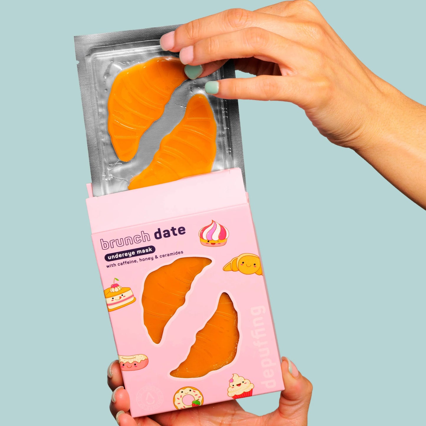 MASQUE POUR YEUX • BRUNCH DATE • 6 PAIRES • UEJ1018