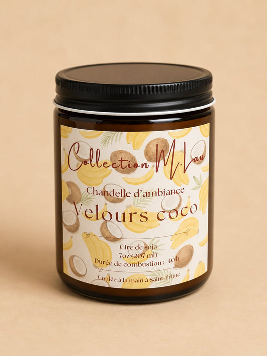 COLLECTION M.Lau • CHANDELLE VELOURS COCO