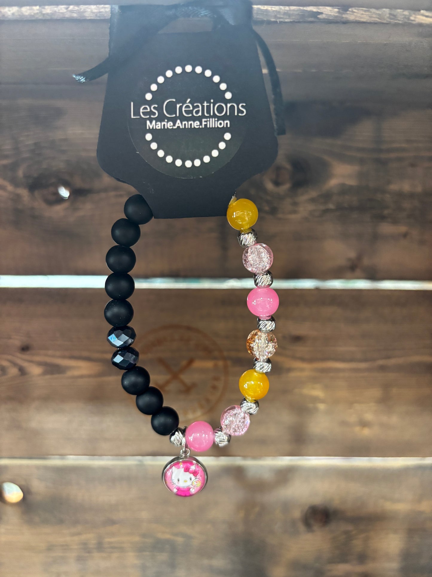 CRÉATION MAF • BRACELET ADULTE • HELLO KITTY • 018