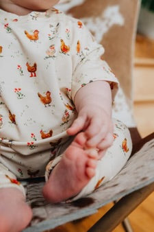 LITTLE YOGI • PANTALON ÉVOLUTIF HAREM • PETITE POULE