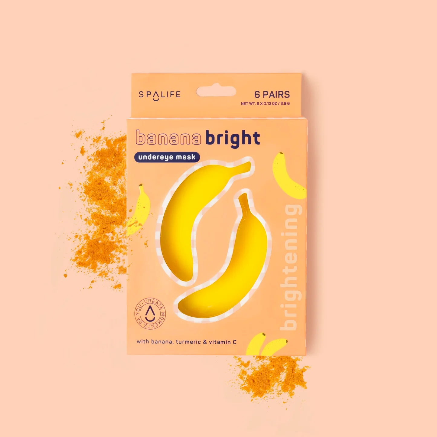 MASQUES POUR YEUX • BANANA BRIGHT • 8 PAIRES • TJXBBU