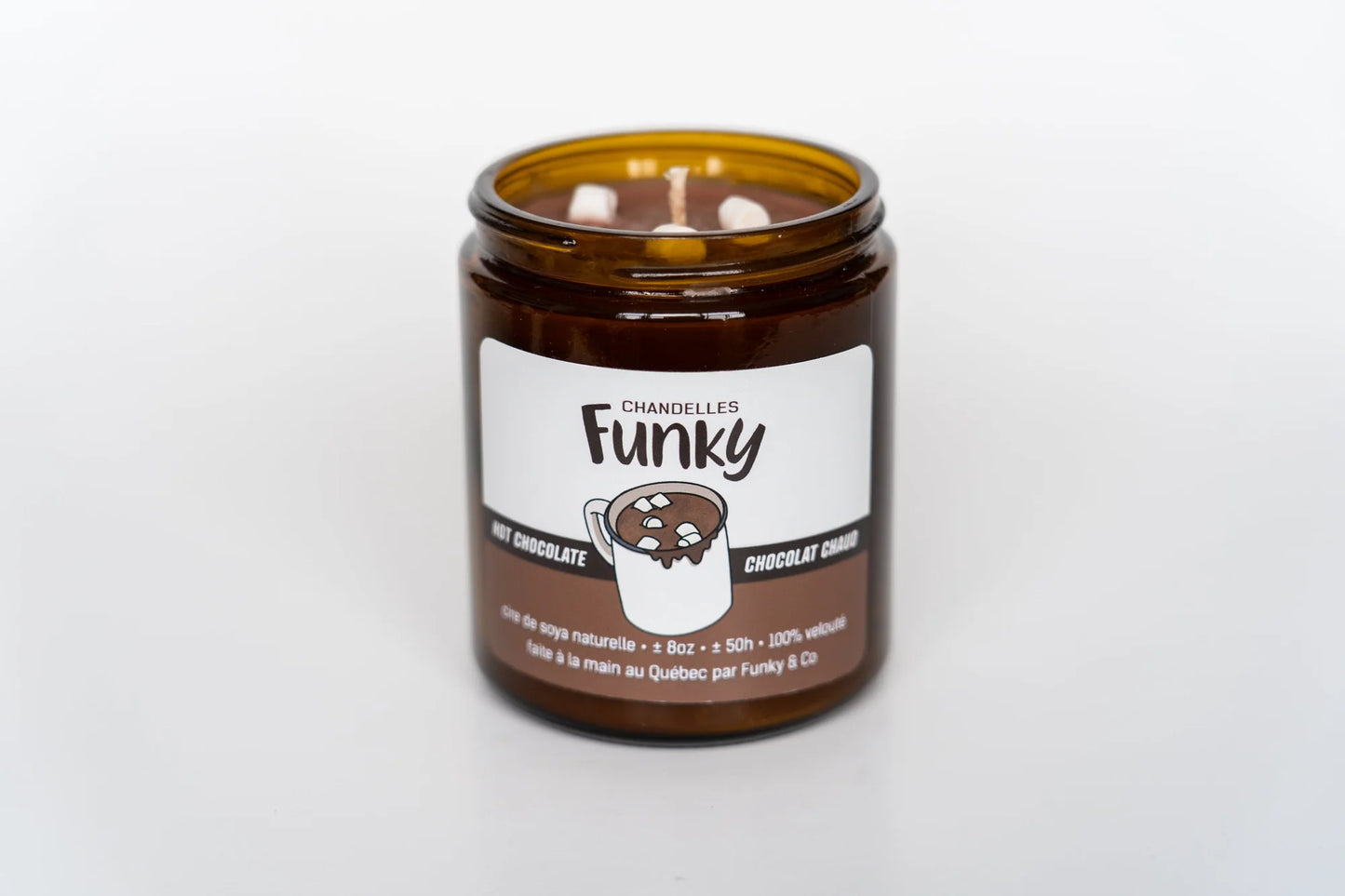 CHANDELLE FUNKY • CHOCOLAT CHAUD