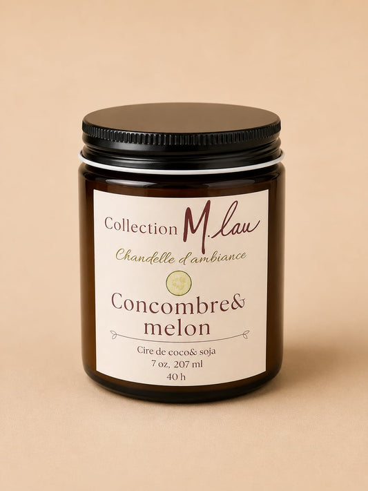 COLLECTION M.Lau • CHANDELLE CONCOMBRE MELON