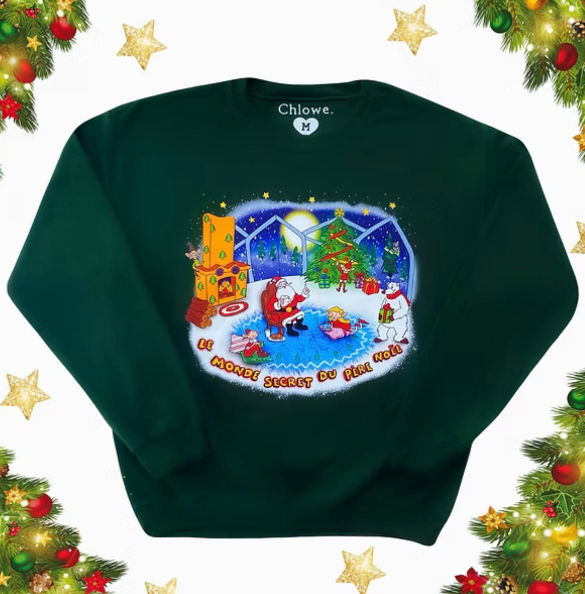 #CHLOWE • LE MONDE SECRET DU PÈRE-NOËL • VERT • 18600