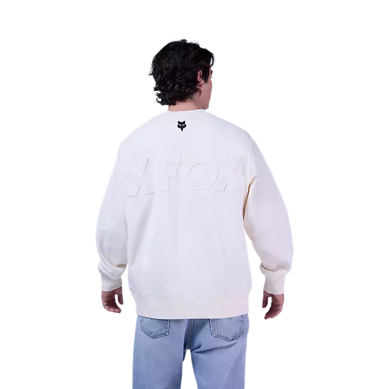 FOX • CREWNECK • BLANC CASSÉ • 36278-244