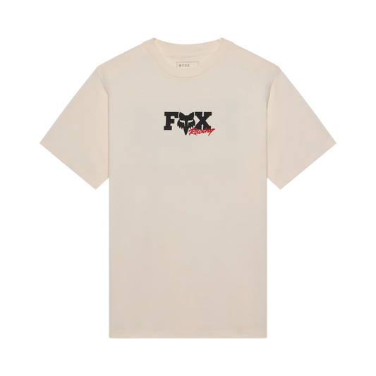 FOX • CHECKER 195 ORIGINAL SS TEE • BLANC CASSÉ • 38496-244