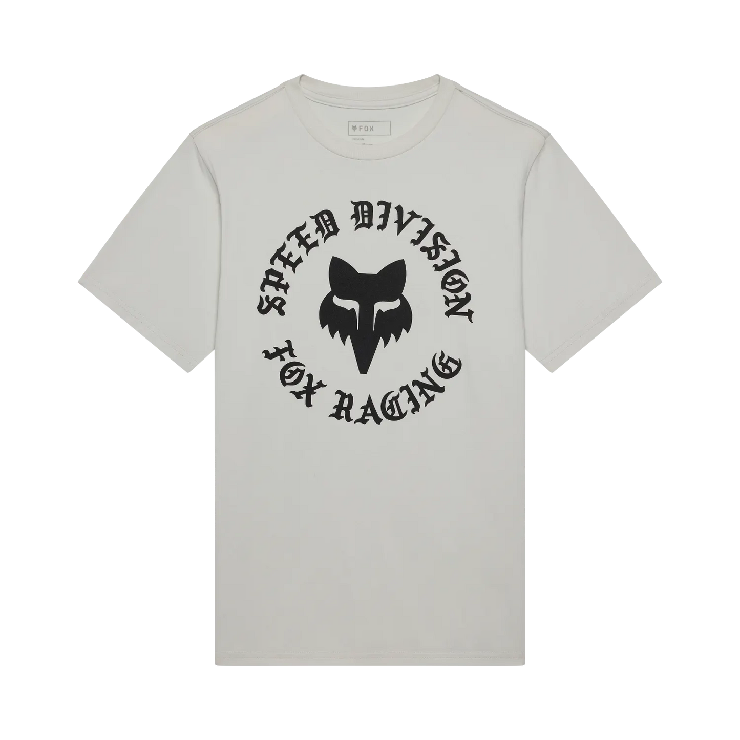 FOX • BADGE 195 ORIGINAL SS TEE • GRIS CLAIR • 38493-097