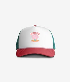 HEADSTER • CASQUETTE TRUCKER GIRLY • PEARL BLANCHE
