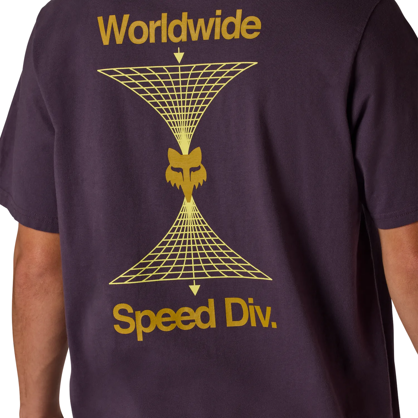 FOX • IMAGE PRINT 195 ORIGINAL SS TEE • PLUM • 38492-352