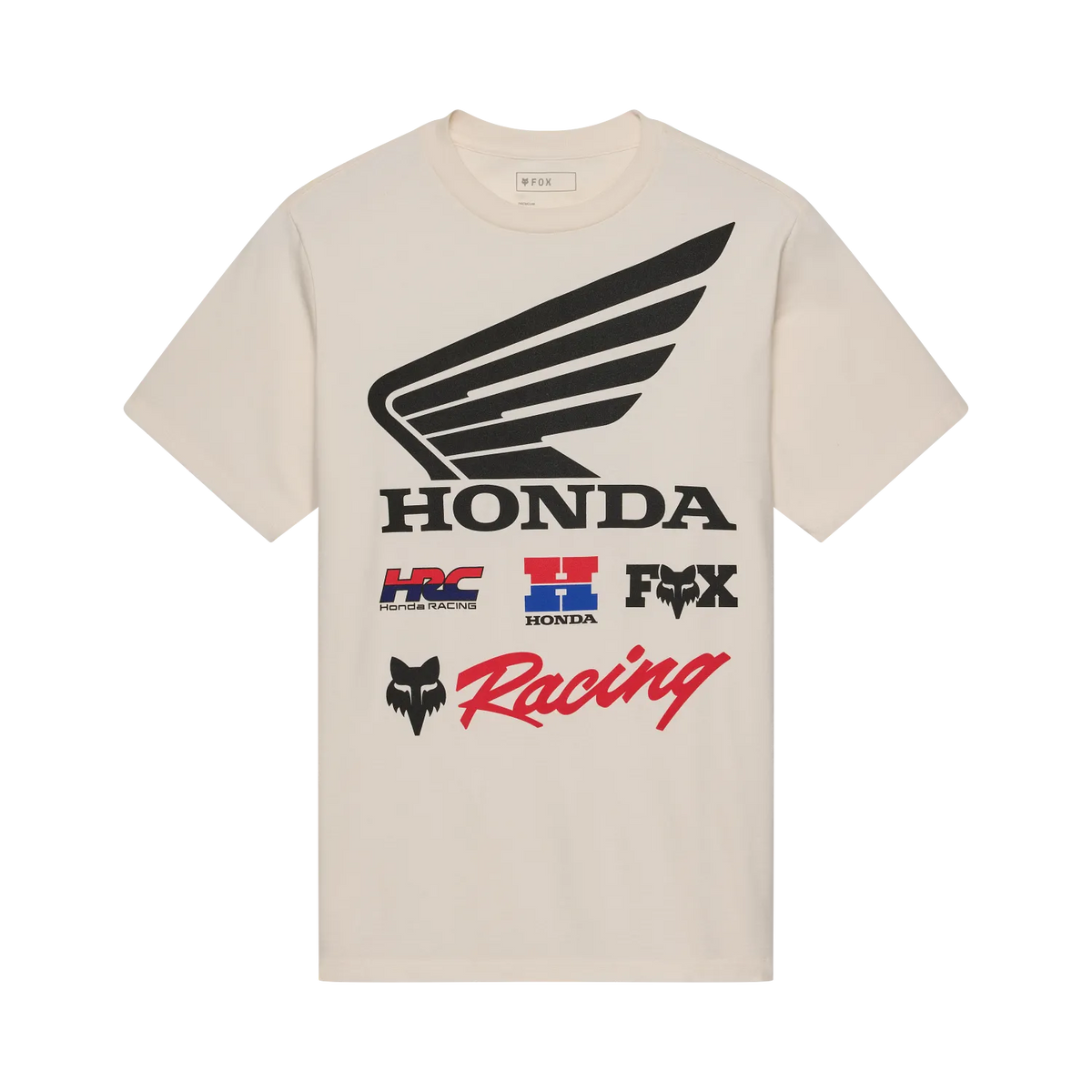 FOX • T-SHIRT HONDA ORIGINAL 195 SS TEE• BLANC CRÈME • 38275-244