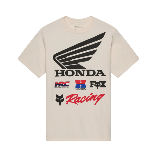 FOX • T-SHIRT HONDA ORIGINAL 195 SS TEE• BLANC CRÈME • 38275-244