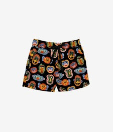 HEADSTER • SHORT DE SURF MONKEY BUSINESS STRETCH - NOIR