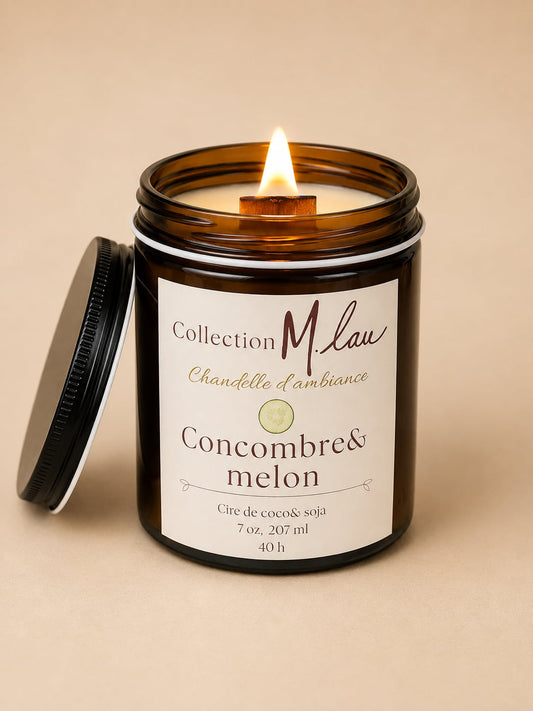 COLLECTION M.Lau • CHANDELLE CONCOMBRE MELON