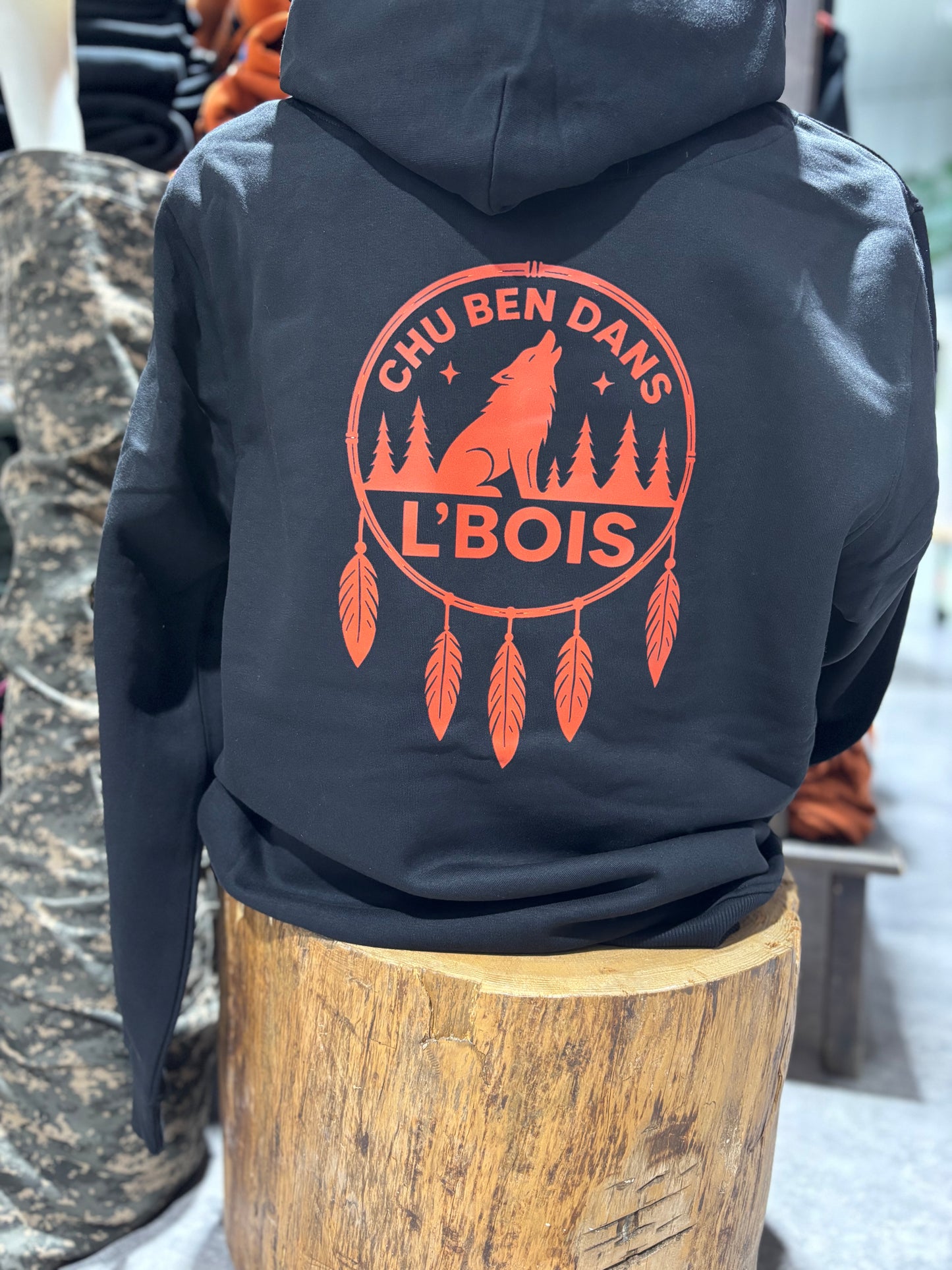 CHU BEN DANS L’BOIS • HOODIES CAPTEUR DE RÊVE • 25400