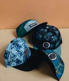 HEADSTER • AHOY, MATEY! CASQUETTE SNAPBACK DUSTY AQUA