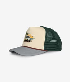 HEADSTER • CASQUETTE TRUCKER ALL TERRAIN FUN • OATMEAL