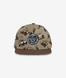 HEADSTER • CASQUETTE SNAPBACK ALL TERRAIN FUN • BEIGE SABLE