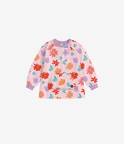 TABLIER - FLEURS PEINTES