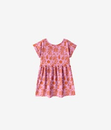 HEADSTER • BLUSH TIDES BABY DOLL DRESS - BUBBLE GUM