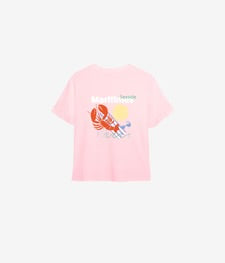 HEADSTER • T-SHIRT RED LOBSTER • ROSE