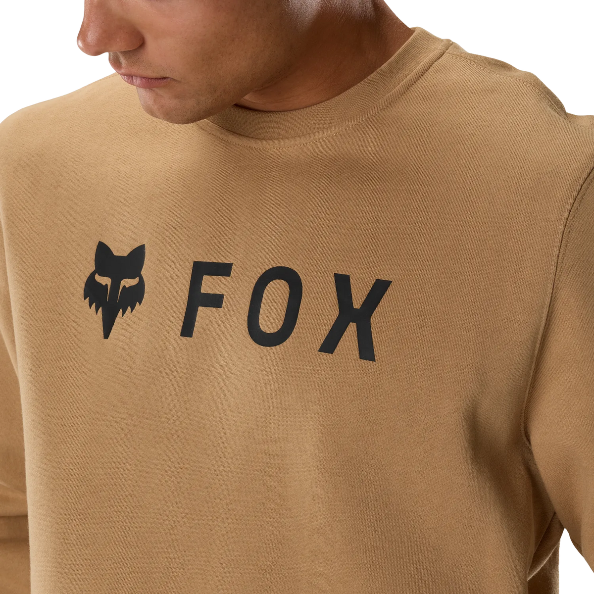 FOX • CREWNECK ABSOLUTE FLEECE PO • 41149-614 • SUCRE BRUN