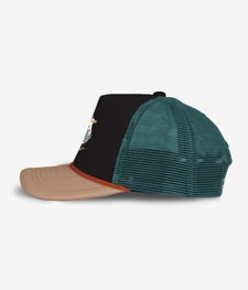 HEADSTER • CASQUETTE TRUCKER CAPTAIN SEAGULL • NOIR