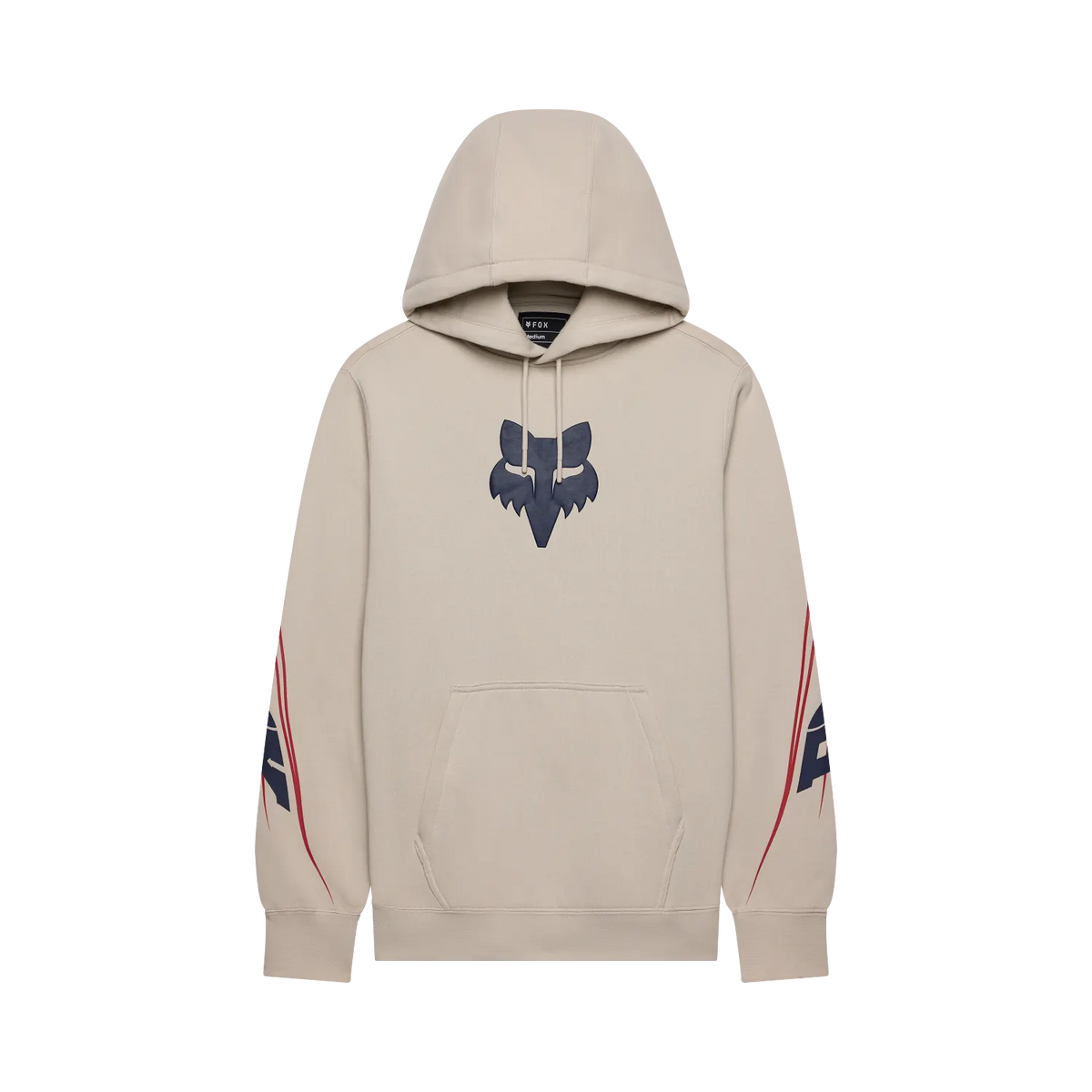 FOX • HOODIE APEX FLEECE PULL-OVER • BLANC CRAIE • 40389-089