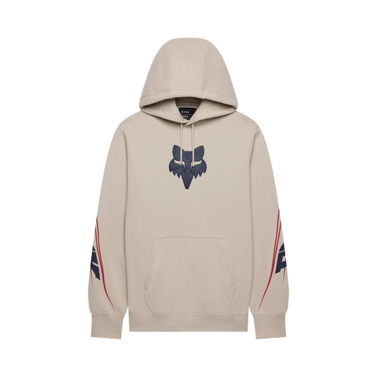 FOX • HOODIE APEX FLEECE PULL-OVER • BLANC CRAIE • 40389-089