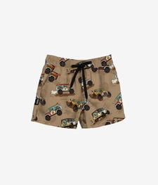 HEADSTER • SHORT DE SURF ALL TERRAIN FUN STRETCH ALL TERRAIN FUN - BEIGE SABLE