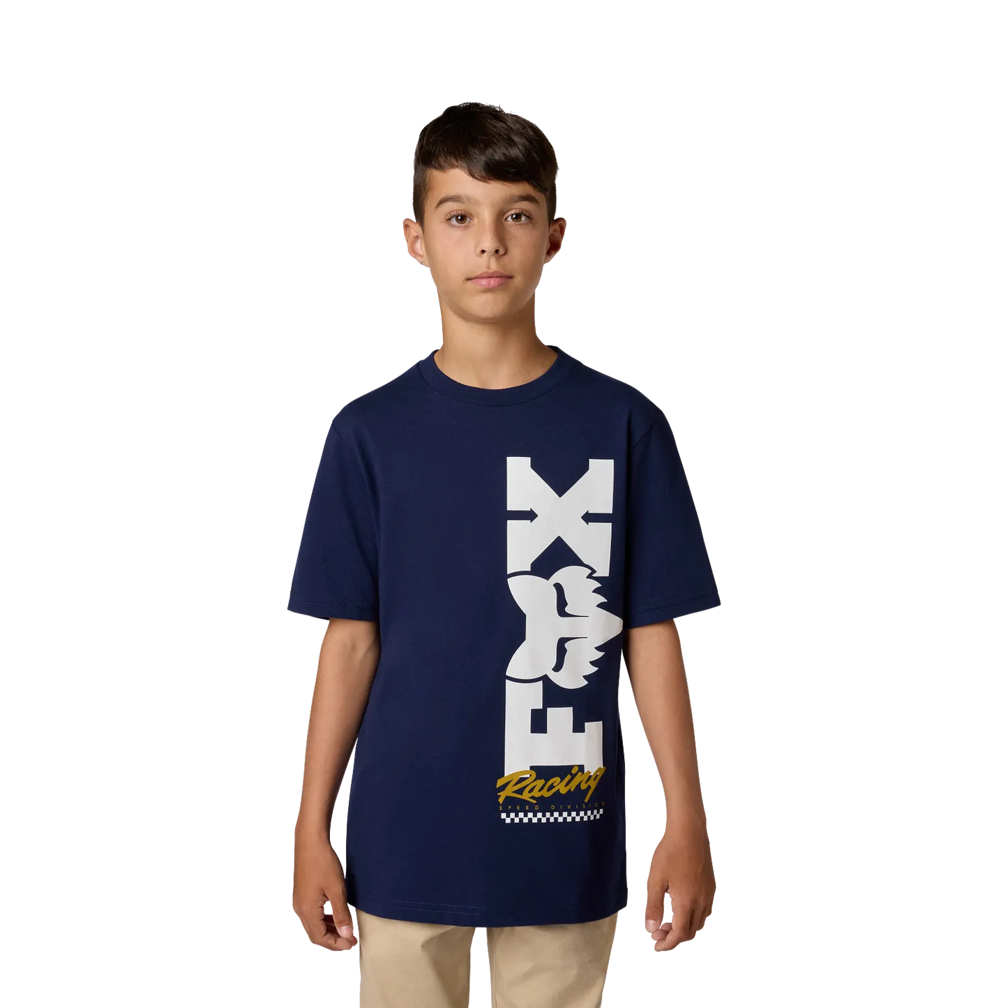 FOX • ENFANT CHECKER SS TEE • MARINE • 38449-007