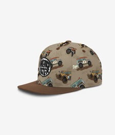 HEADSTER • CASQUETTE SNAPBACK ALL TERRAIN FUN • BEIGE SABLE