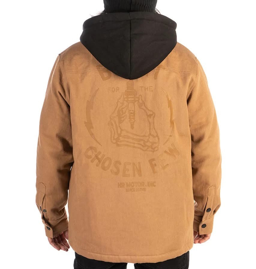 HEADRUSH • VESTE EN COTON AVEC CAPUCHE • H4FM-5005-BL07