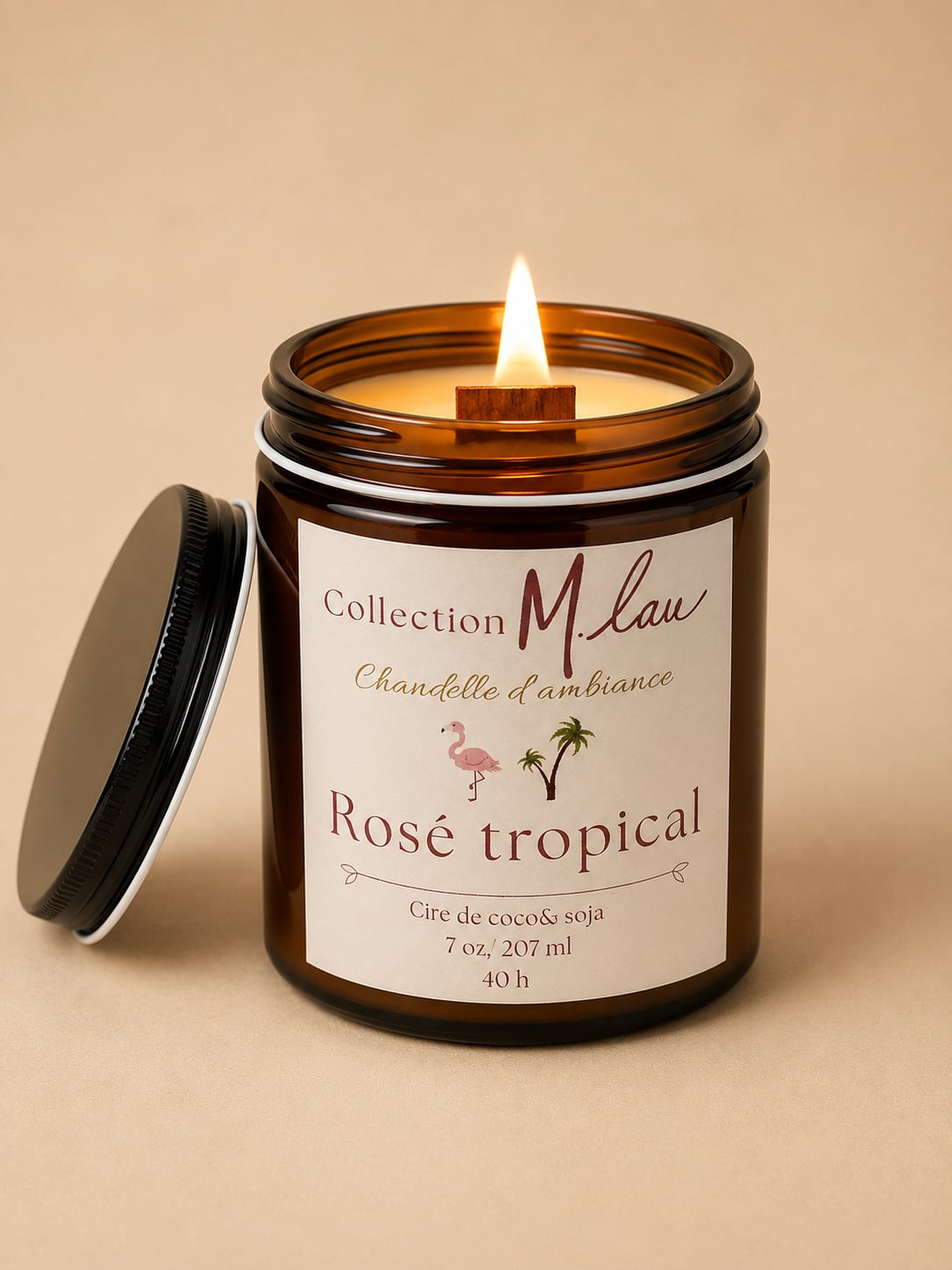 COLLECTION M.Lau • CHANDELLE ROSÉ TROPICAL