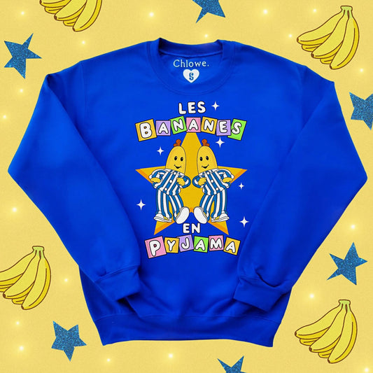 CREWNECK • LES BANANES EN PYJAMAS
