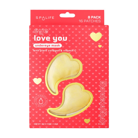 MASQUES POUR YEUX • LOVE YOU • 8 PAIRES • TJX2427