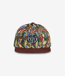 HEADSTER • CASQUETTE SNAPBACK TROPIC RUSH CASQUETTE SNAPBACK MERLOT