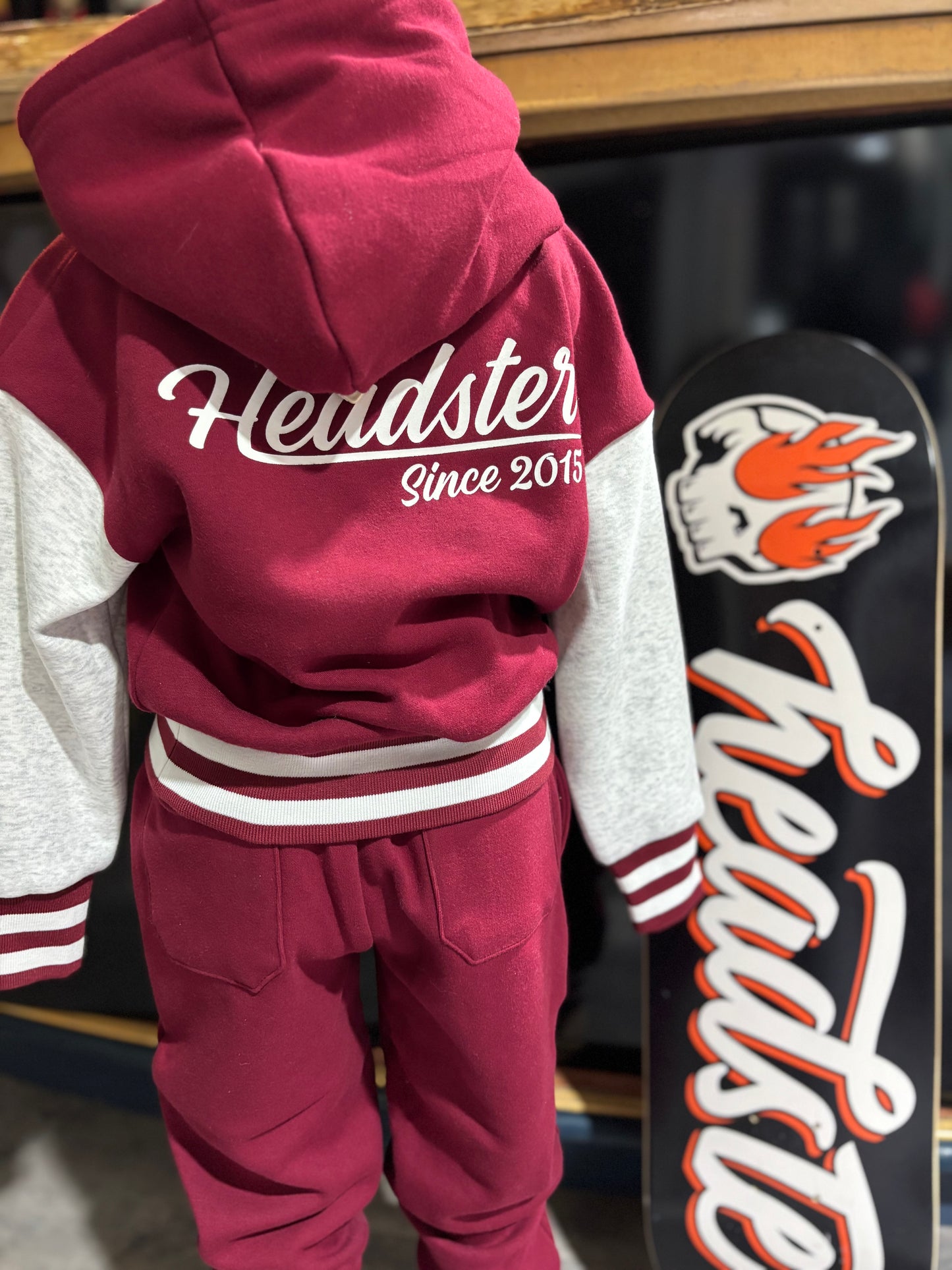 HEADSTER • ACCADEMY HOODIES • MERLOT