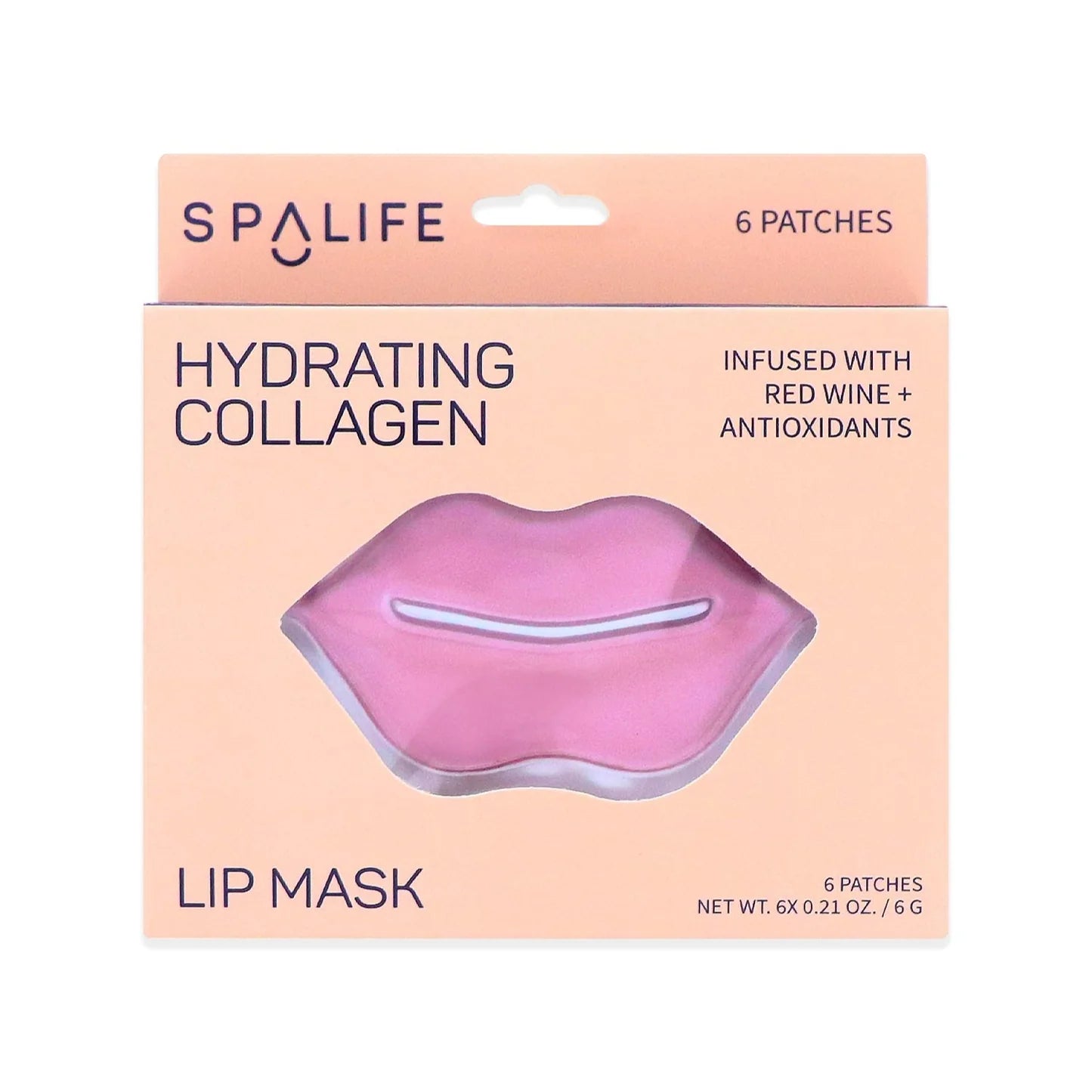 MASQUE POUR LES LÈVRES • HYDRATANT COLLAGÈNE • 8 UNITÉS • 129888