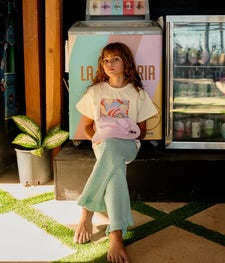 HEADSTER • T-SHIRT TROPIC RUSH • BANANE