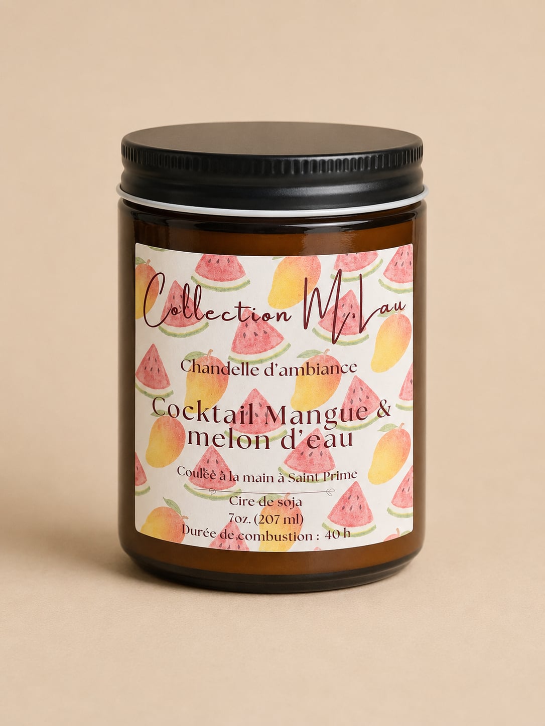 COLLECTION M.Lau • CHANDELLE COCKTAIL MANGUE & MELON D’EAU