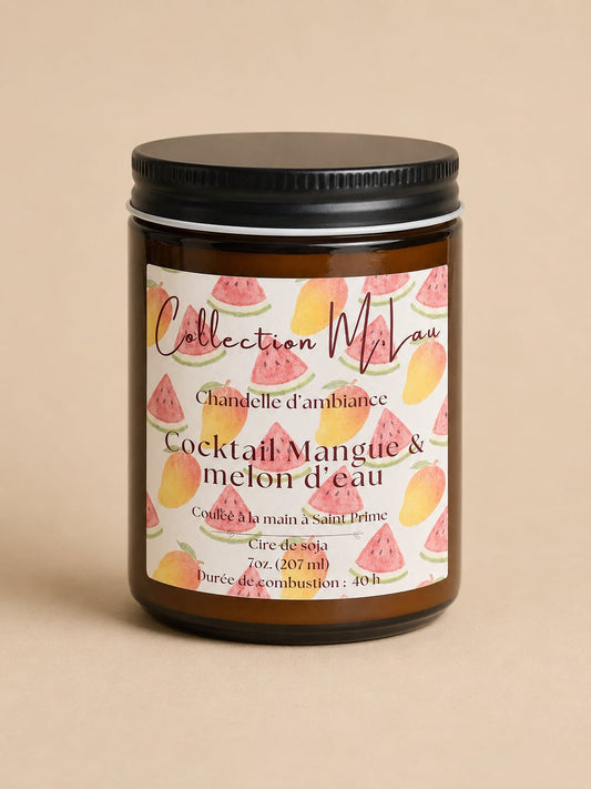 COLLECTION M.Lau • CHANDELLE COCKTAIL MANGUE & MELON D’EAU