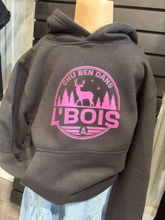 CHU BEN DANS L’BOIS • ENFANT • ROSE
