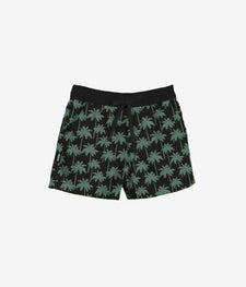 HEADSTER • BOARDSHORT MIDNIGHT PALMIERS STRETCH • NOIR