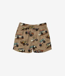 HEADSTER • SHORT DE SURF ALL TERRAIN FUN STRETCH ALL TERRAIN FUN - BEIGE SABLE