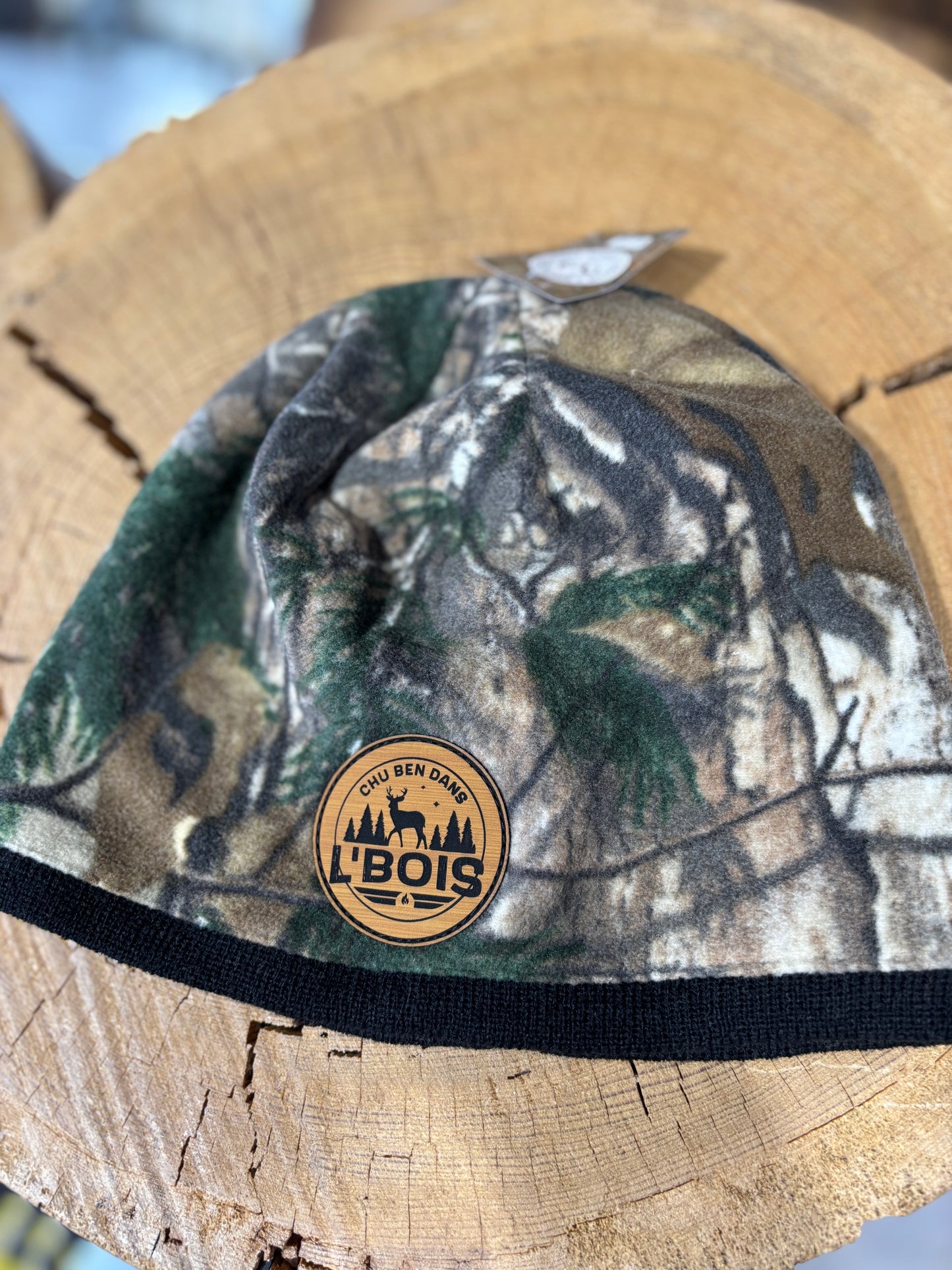 CHU BEN DANS L’BOIS • TUQUE CAMOUFLAGE •
