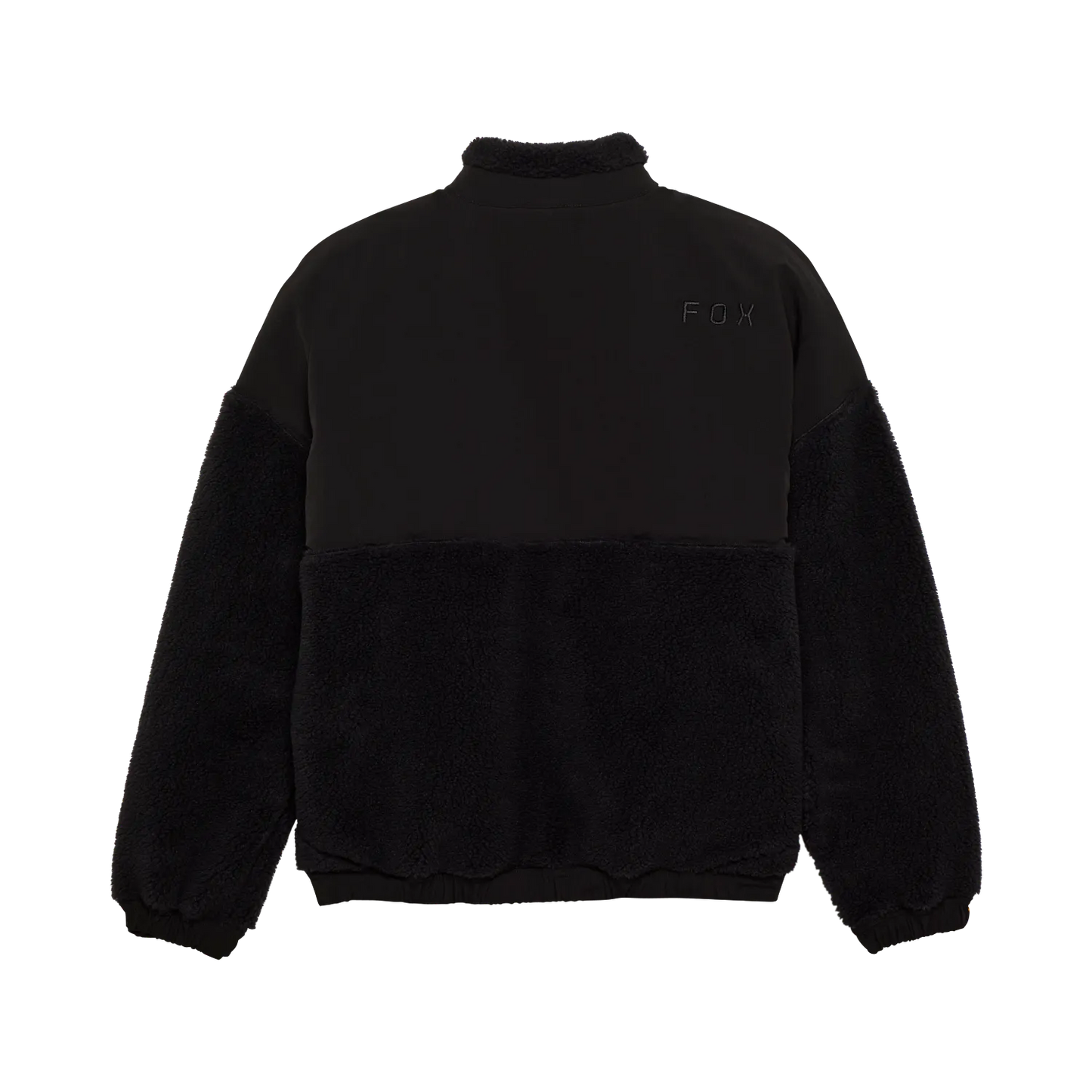 FOX • FEMME • SURVIVALIST SHERPA FULL ZIP • NOIR