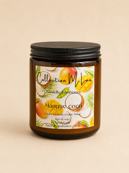 COLLECTION M.Lau • CHANDELLE MANGUE COCO