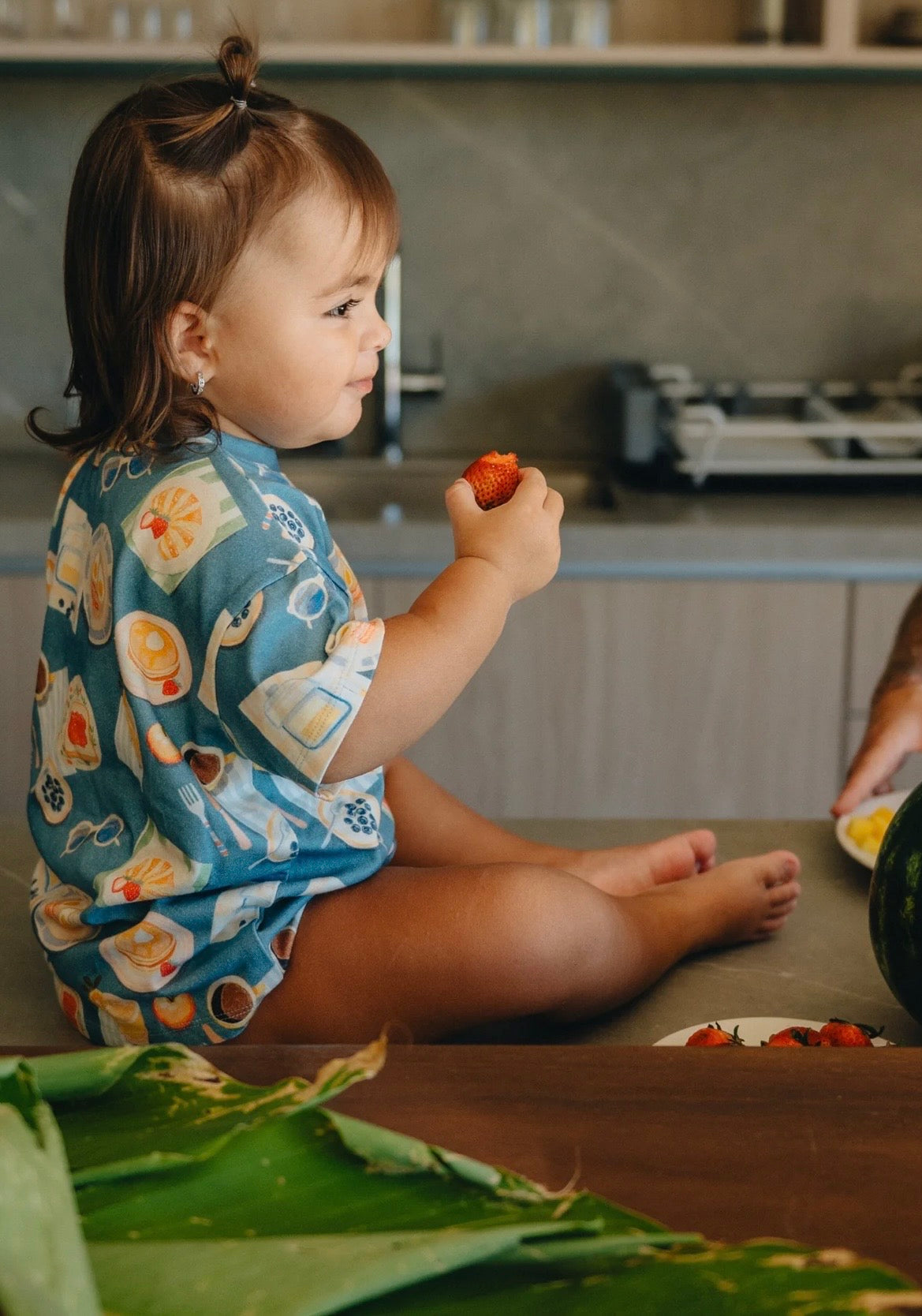 LITTLE YOGI • T-SHIRT ENFANT OVERSIZE • BRUNCH