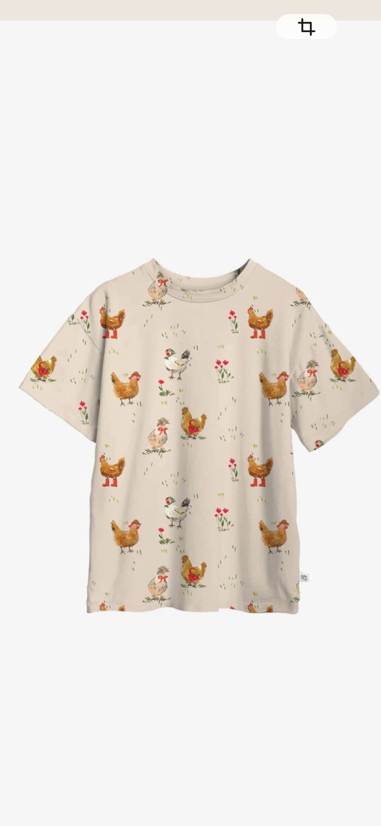 LITTLE YOGI • T-SHIRT ADULTE OVERSIZE • PETITE POULE