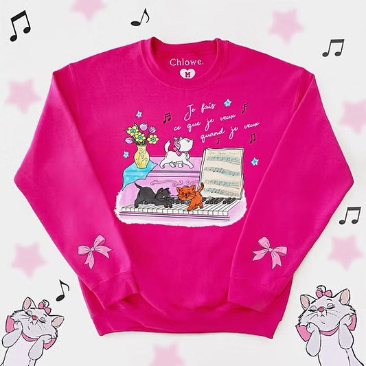 #CHLOWE • CREWNECK • JE FAIS CE QUE JE VEUX • 16100